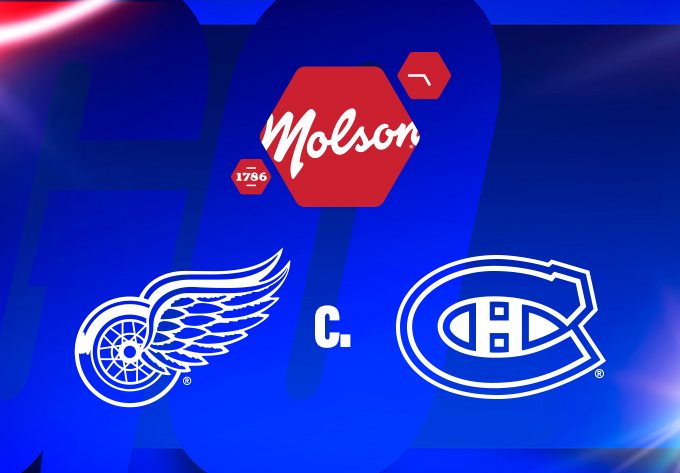 Canadiens de Montréal vs Detroit Red Wings